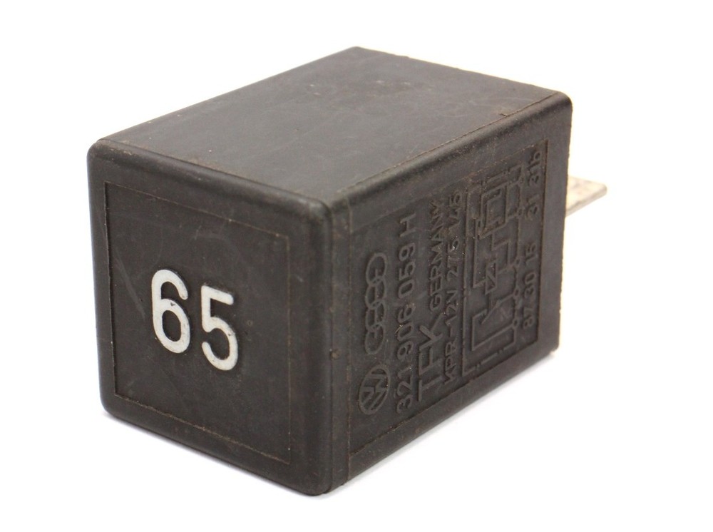 Fuel Pump Relay 65 VW Fox Quantum Audi 4000 - Genuine - 321 906 059 H