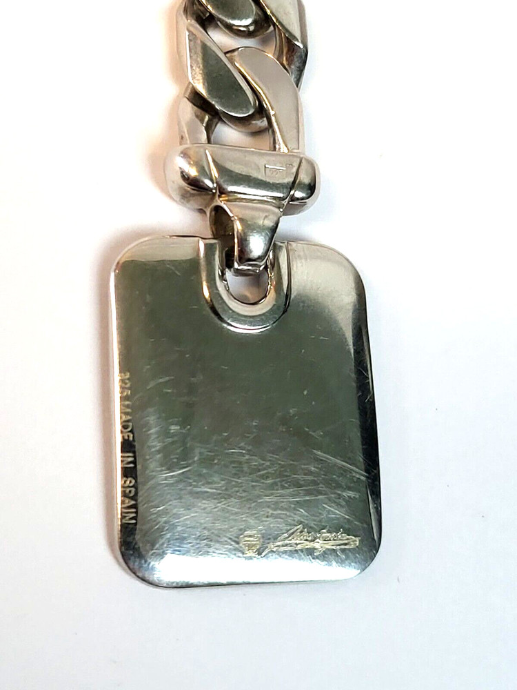 Signed Pedro Duran Spain SOLID REAL Sterling Silver 925 Keychain