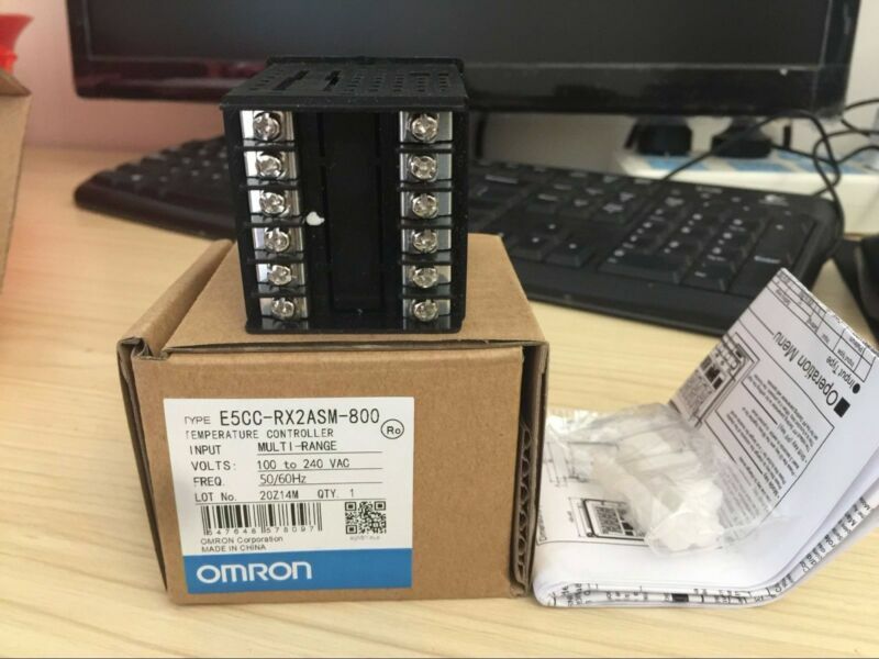 Original Digital Omron Temperature Controller E5CC-RX2ASM-800 In Box -New #OM
