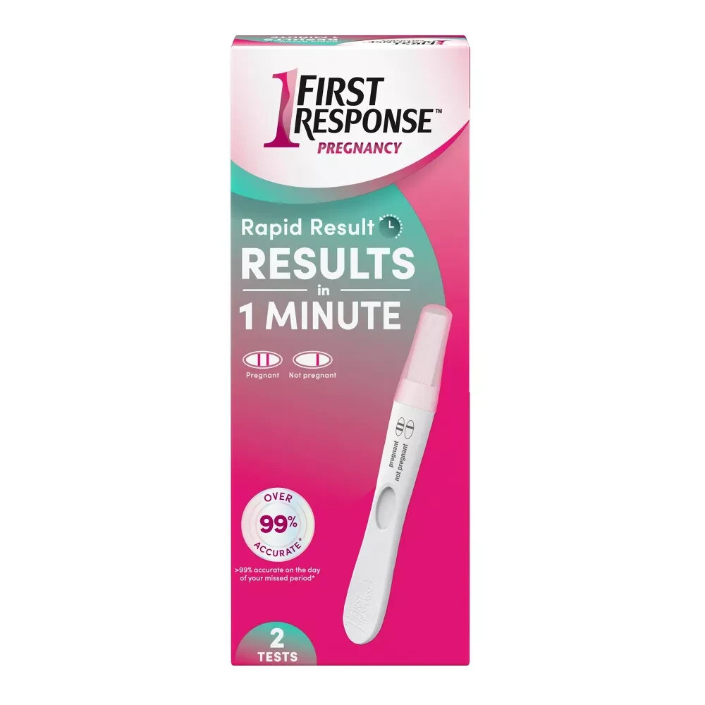FIRST RESPONSE Rapid Result Pregnancy Test - 2 Tests