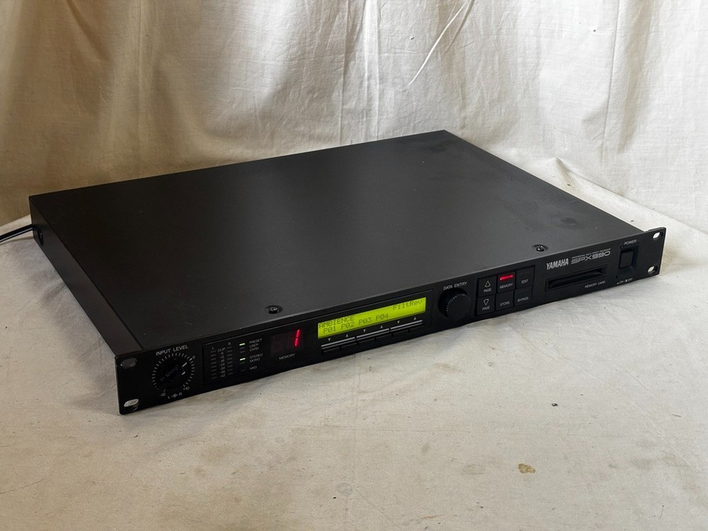 Yamaha SPX990 Professional Multi-Effect Processor New battery