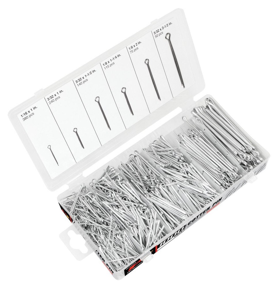 PERFORMANCE TOOL W5204 HDWR KIT-COTTER PINS