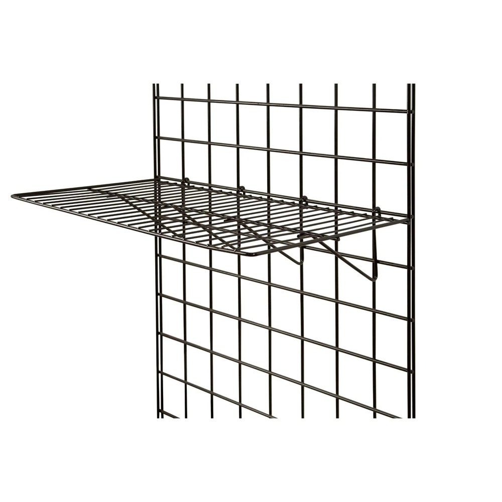 Econoco Grid Panel Display Shelf, Heavy Duty Wire Shelf for Clothing Display ...