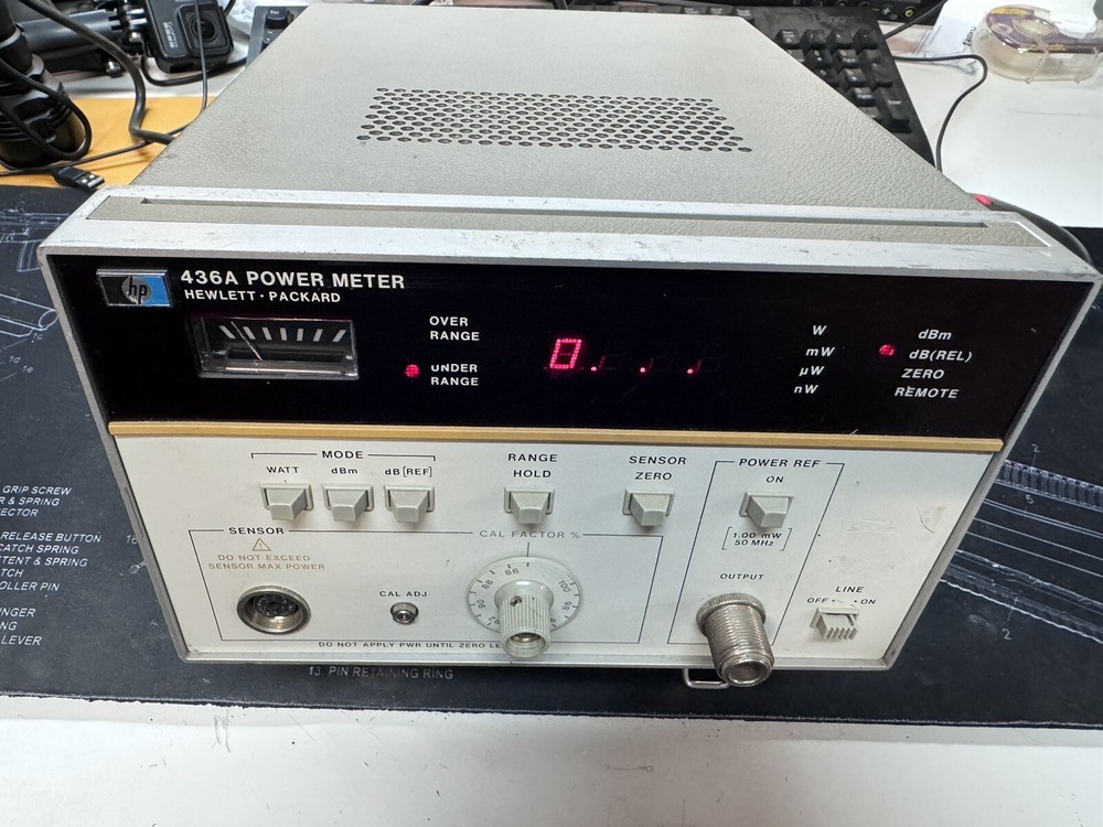 HP Agilent 436A Digital RF Power Meter