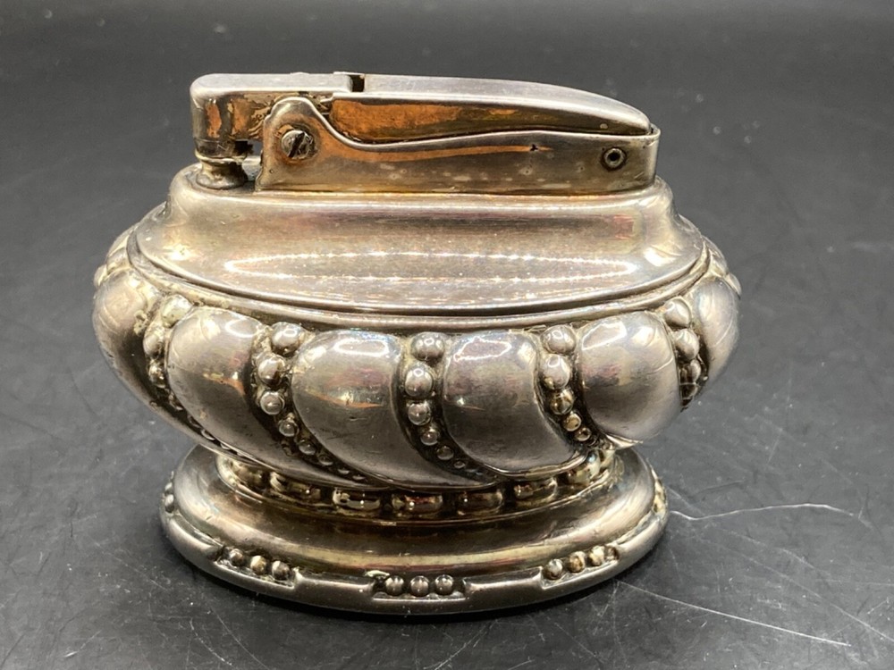 Vintage Ronson "Crown" Table Lighter with Cigarette Holder