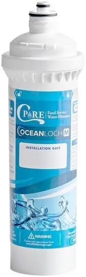 C Pure Oceanloch+ M Water Filter Replacement Cartridge 1 Micron Rating and 1.67