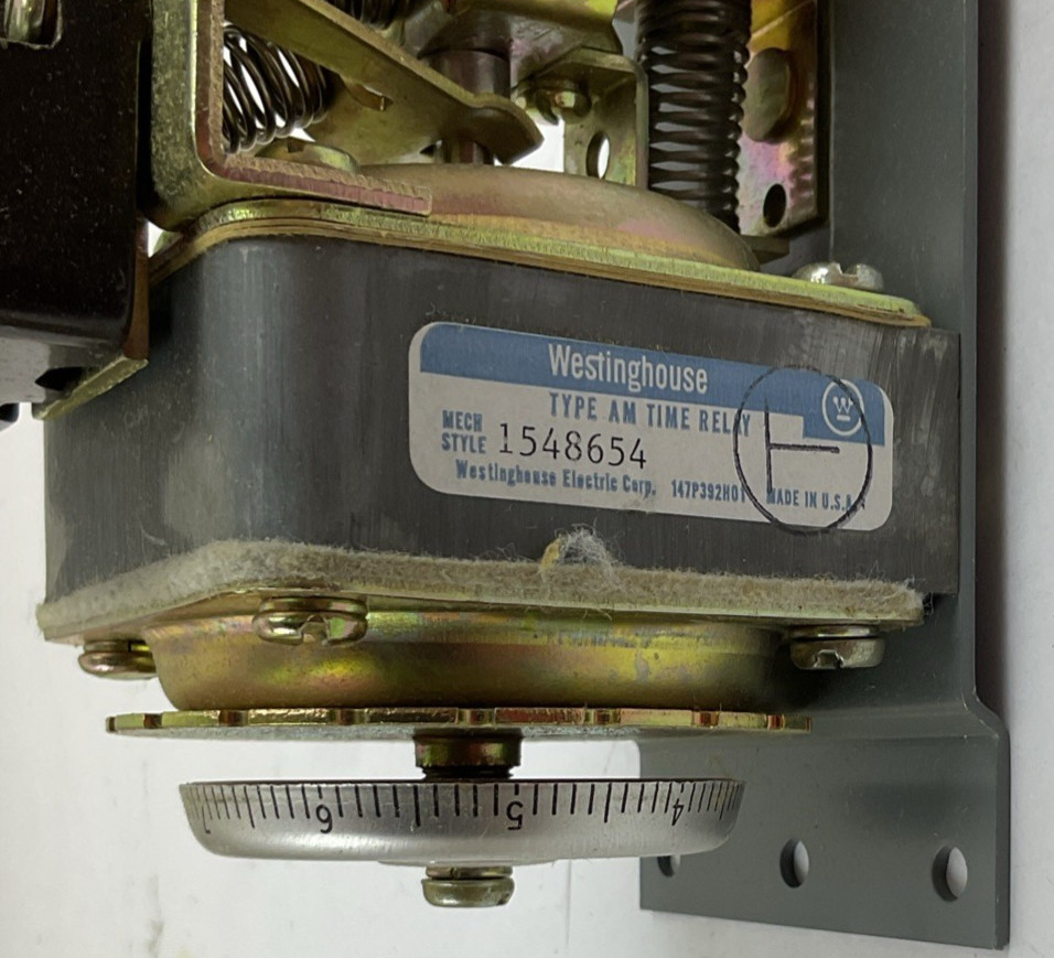 WESTINGHOUSE 1597067 AM TIMING RELAY