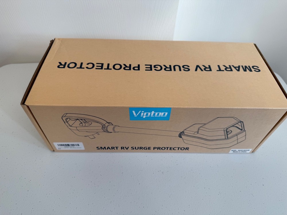 RV Surge Protector 50 Amp with Extra Replacement Module, 1.77" Smart LED Display