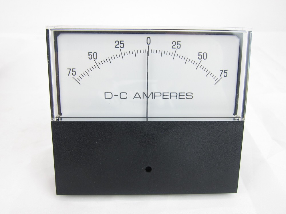 NEW Yokogawa 251 Series Panel Meter DC Amp 75-0-75