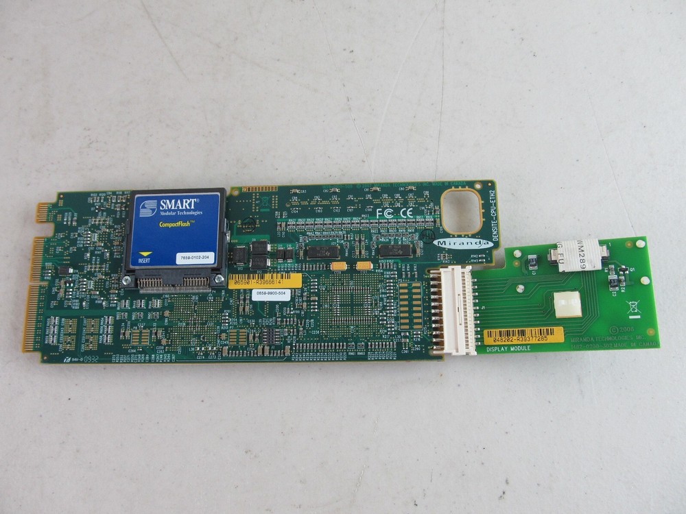 Miranda Densite-CPU-ETH2 Controller Card