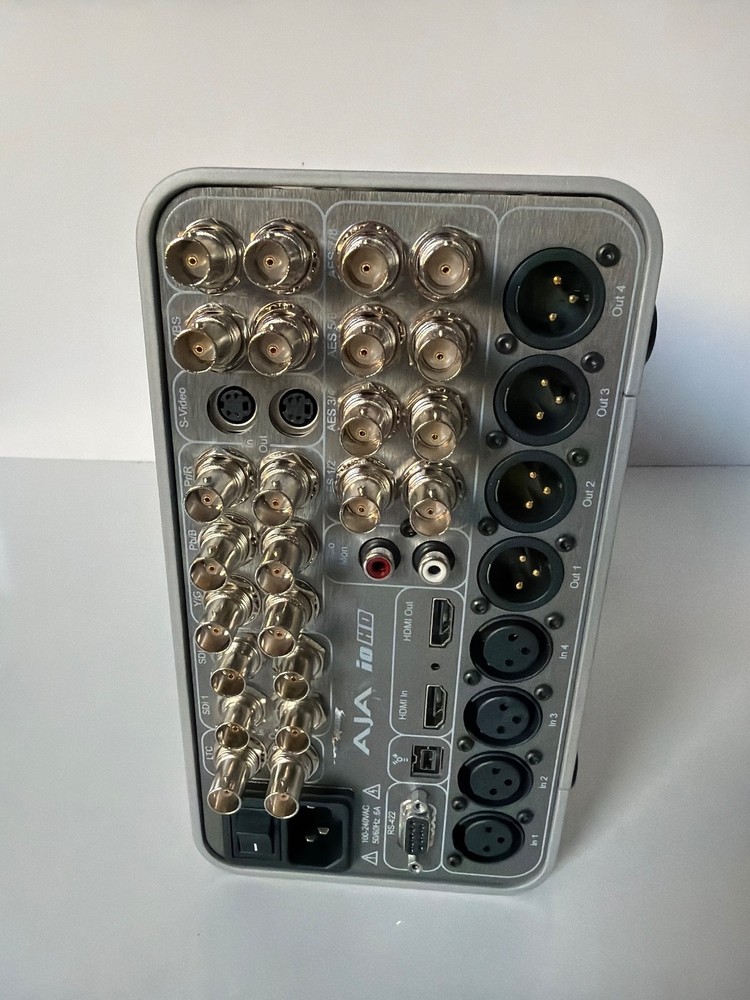 AJA IO HD ProRes SDI Analog Digital FireWire Media Encoder