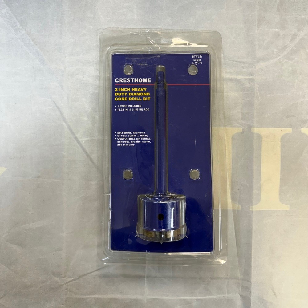 CRESTHOME 2 INCH HEAVY DUTY DIAMOND CORE DRILL BIT