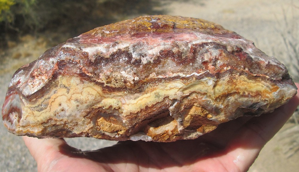 CRAZY LACE AGATE ROUGH ~ 6lbs 2ozs