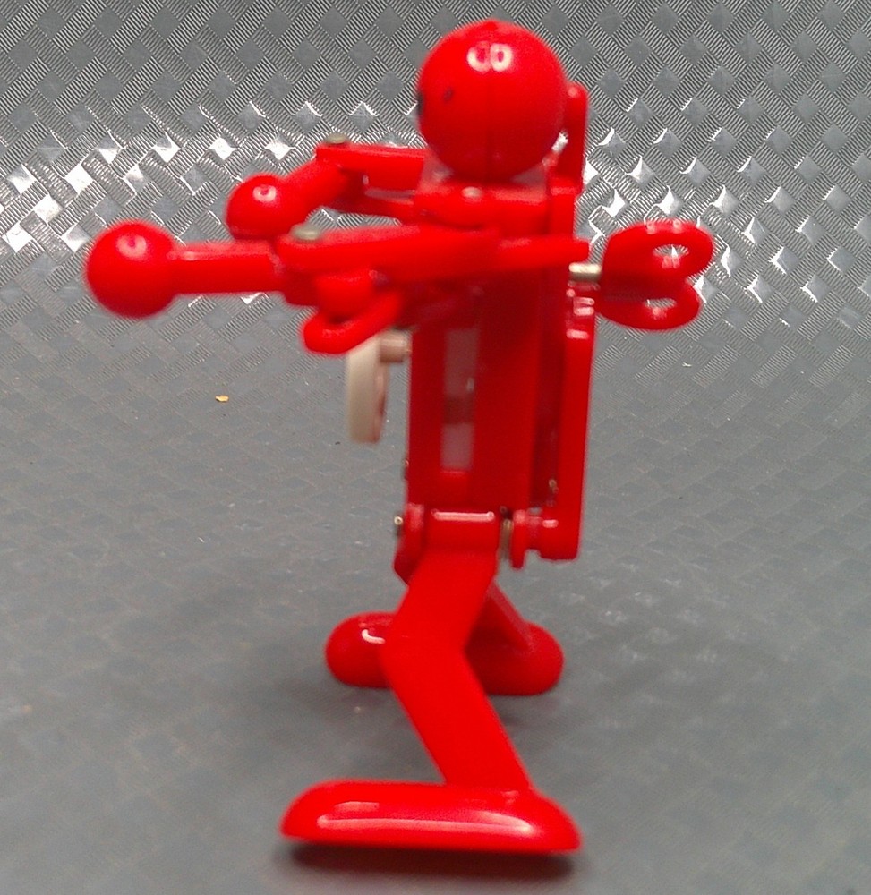 OFFICIAL MARVEL STUDIOS PROP Red Boogie Bot Promotional Dancing Figure COA