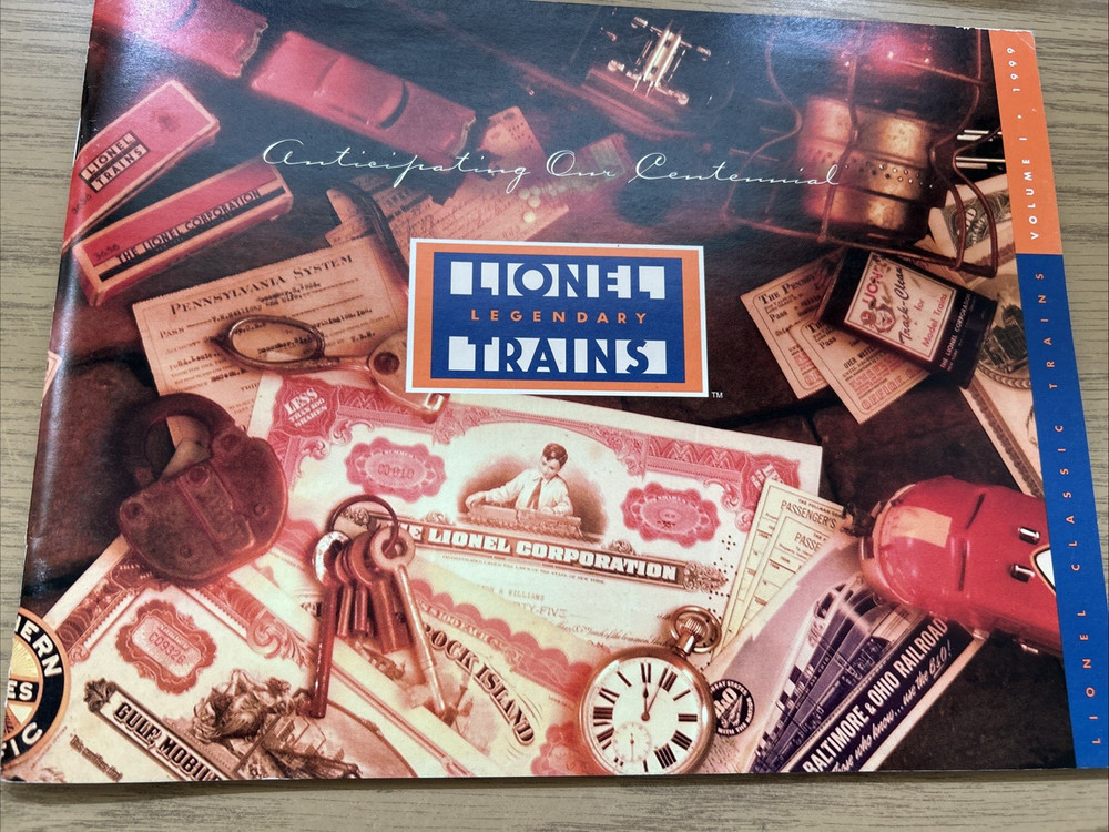 1999 LIONEL TRAIN CATALOG,  VOLUME 1