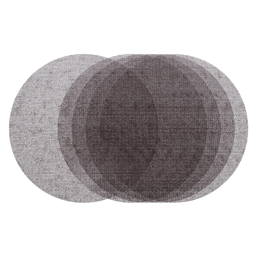 5 Pcs 6 Inch 180 Grit Hook and Loop Grid Sanding Discs