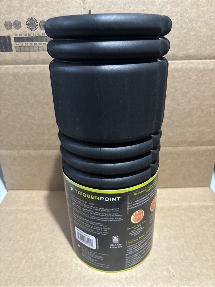 Trigger Point Performance TPT-GRDBW The Grid Black Foam Roller New! Never Used!