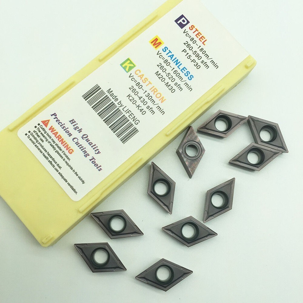 High Quality Carbide Inserts Insert 10pcs/box Accessories DCMT11T304 LF6018