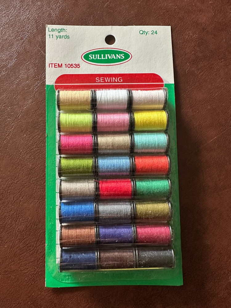 Sullivans Sewing Thread Item 10535 24 Spools