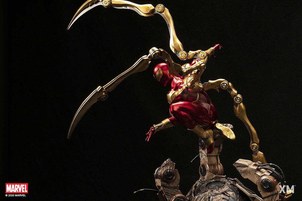XM Studios Marvel Spider-man Iron Spider ¼ Quarter Scale Premium Statue Figure