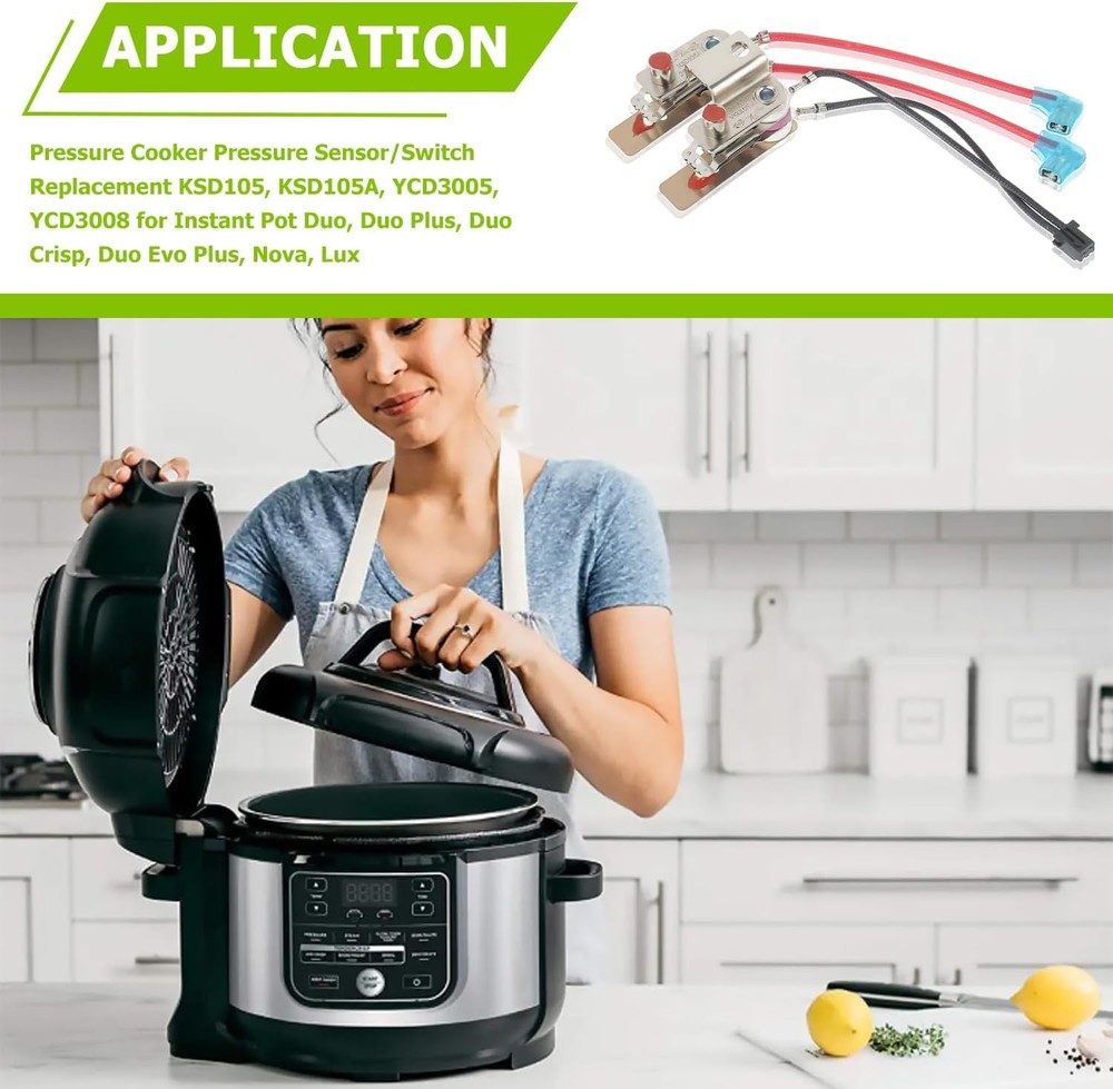 Pressure Sensor Home Kitchen Instants Pot Bimetal 1PCS