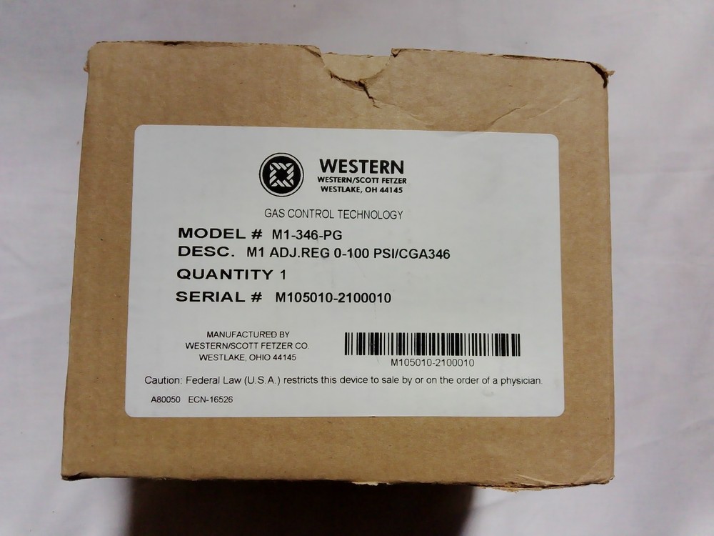 Western/Scott Fetzer Medica M1-346-PG