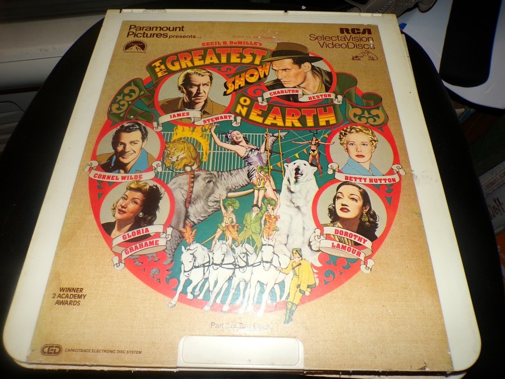 lot of 7 selectavision discs untested