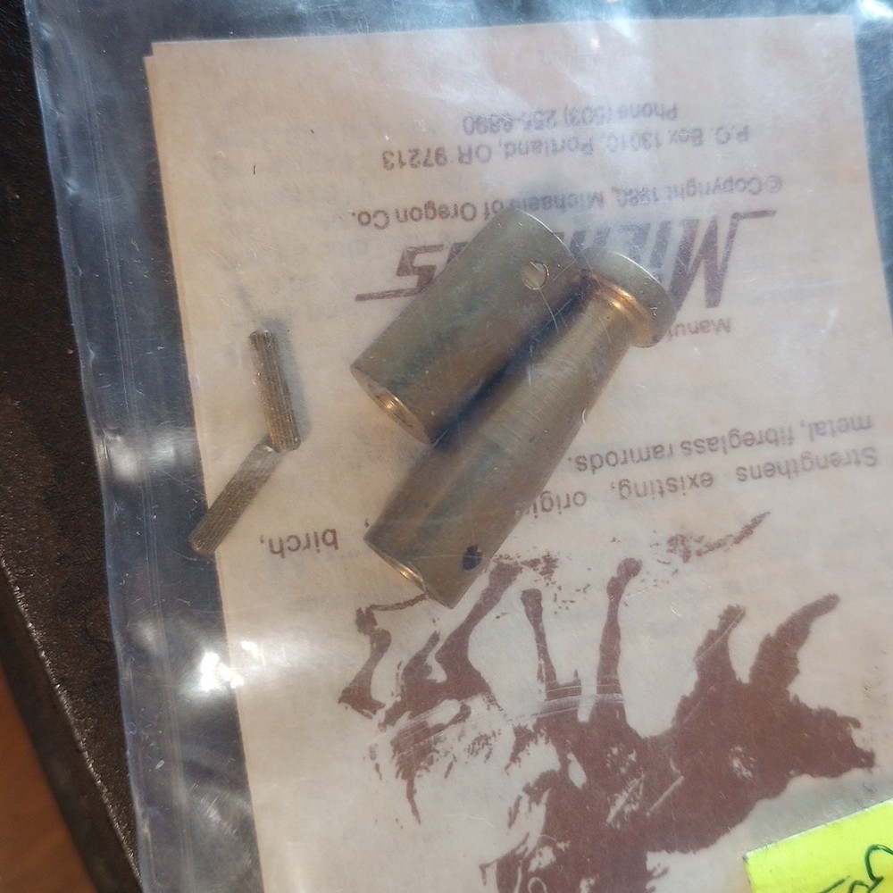 Uncle Mike's Ramrod Adapter Kit Set 2900 Muzzle Loading Solid Brass NOS