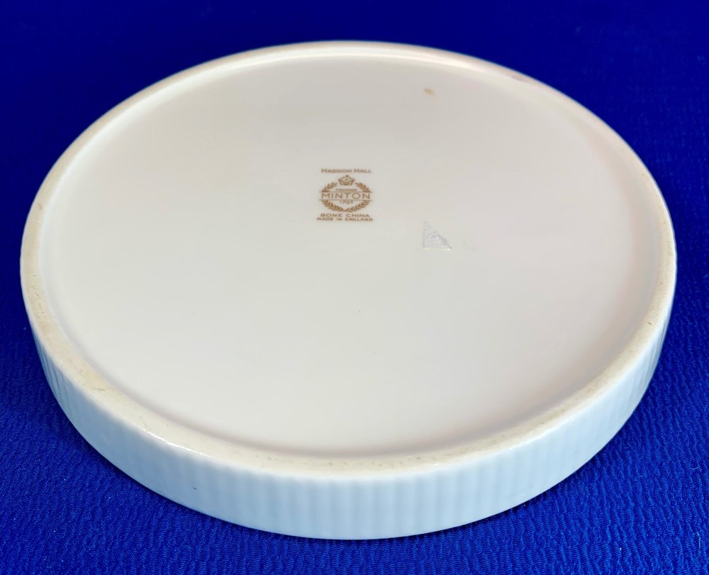 MINTON HADDON HALL PATTERN ROUND WINE BOTTLE COASTER