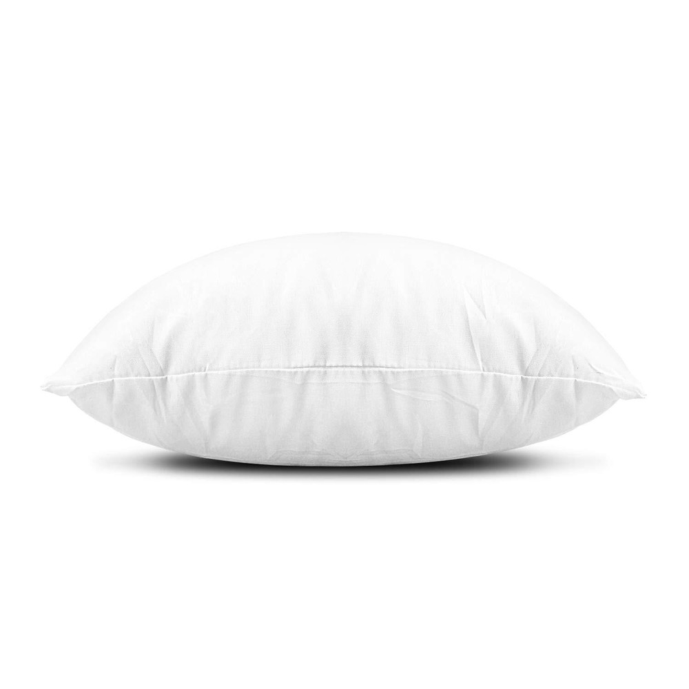 Throw Pillow Inserts Set of 4 Lightweight Down Alternative Polyester Pillow C...