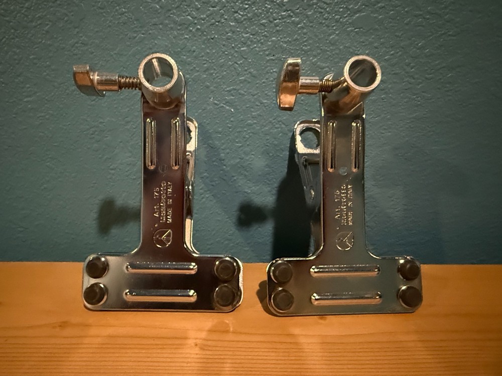 Manfrotto Art 175 Spring Clips Two Silver Chrome