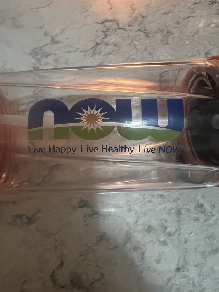 New HYDRA Smartbottle Orangle 20oz Beverage Bottle NIOB Bluetooth Lights Tested