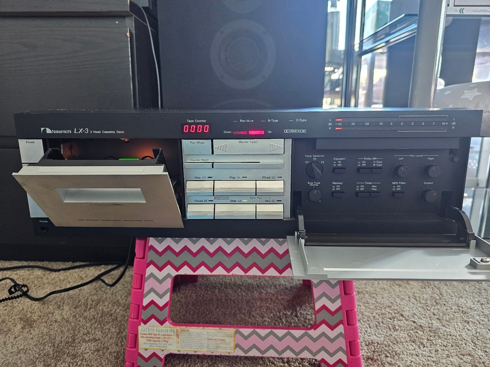 Nakamichi LX-3 2-head cassette deck