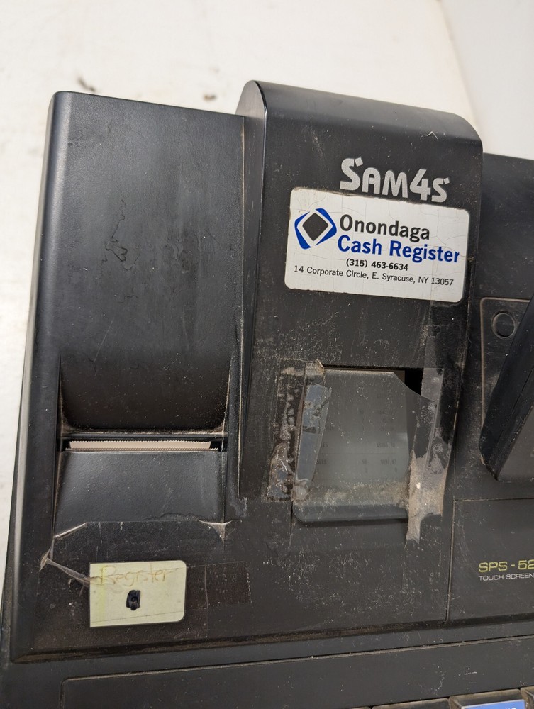 Sam4S SPS-520RT Register System, Cash Register, No Keys