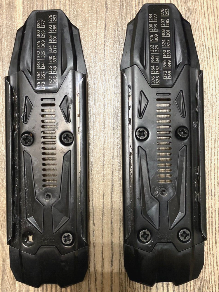 Atomic Strive 13 Demo Grip Walk Ski Bindings Black/Smoke 90mm