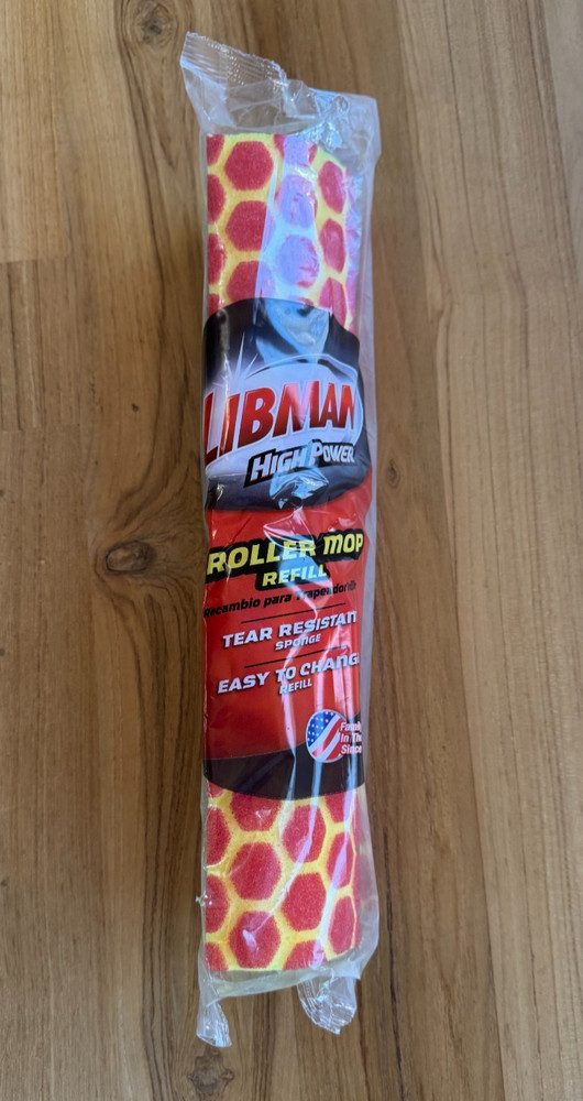 New Libman Mop Refill High Power Roller #00956