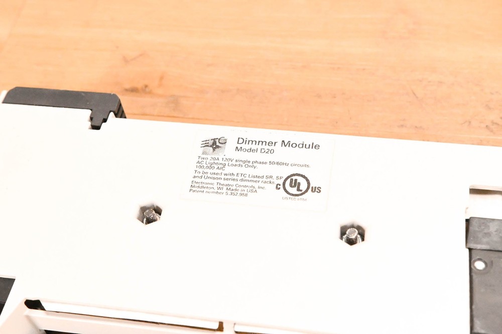 ETC D20 Dual 20A Dimmer Module (PAIR) CG010ET