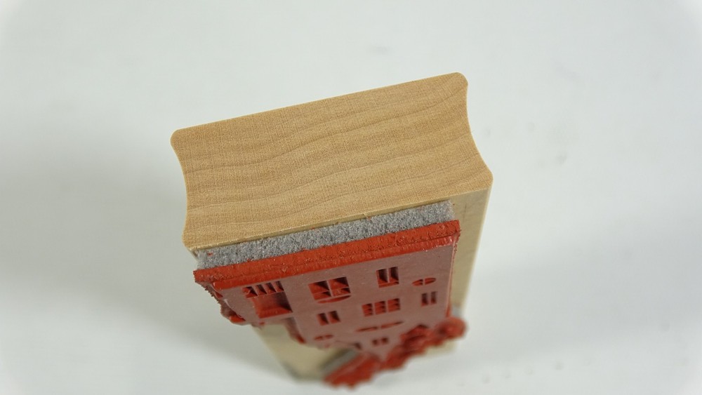 Memory Box Haunted Mansion Halloween Mounted Rubber Stamp E1801