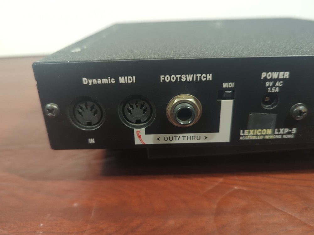 Lexicon LXP-5, Stereo Effects Processor, Delay, Chorus, Pitch, Vintage Unit