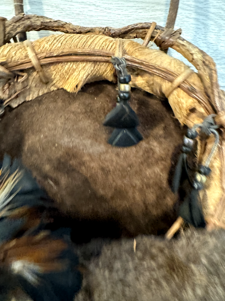NATIVE AMERICAN SUN SPIRIT BASKET