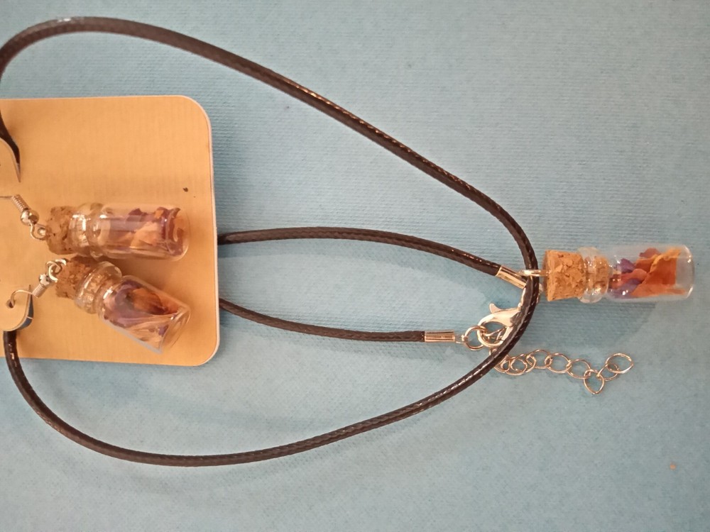 spell jar jewelry Set