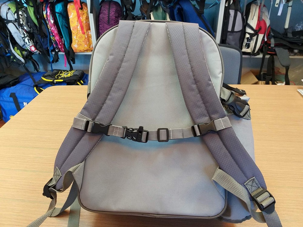Backpack Chest Strap- Nylon - Adjustable Universal (Grey)