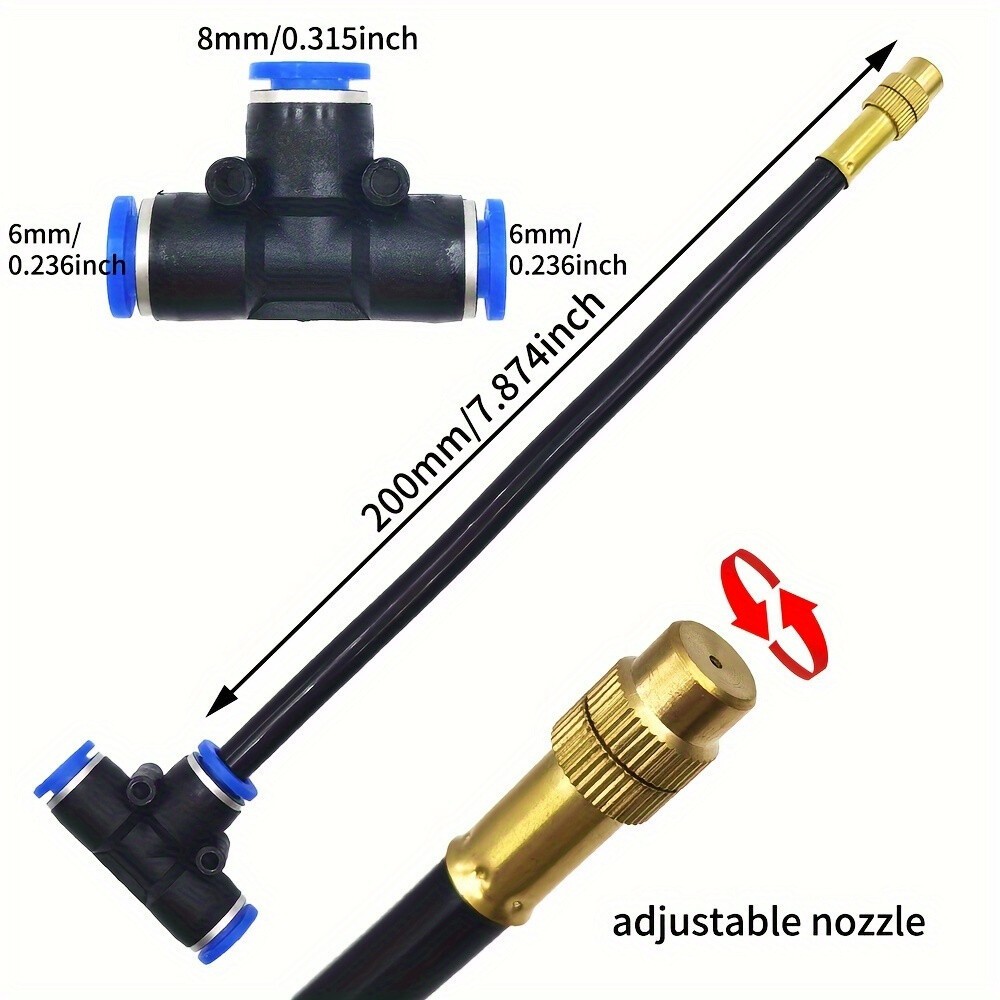 65ft Adjustable Drip Irrigation System Automatic Plant Garden Irrigation System