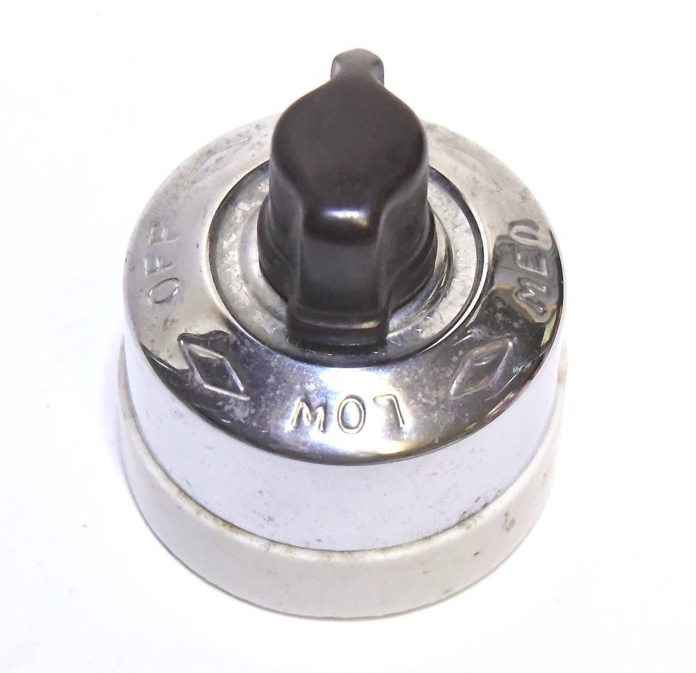 VINTAGE ON / OFF ELECTRICAL TURN SWITCH