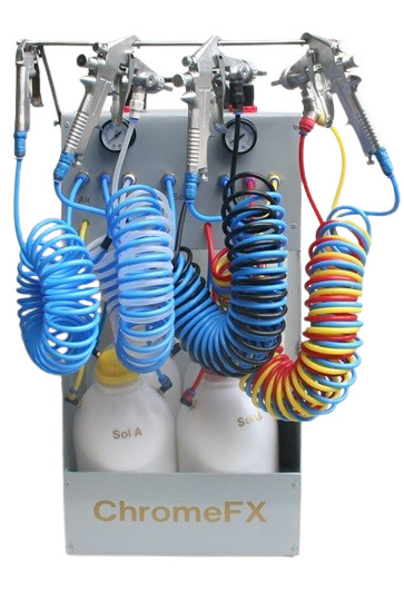 hydrochrome Hydro Chrome Spray system