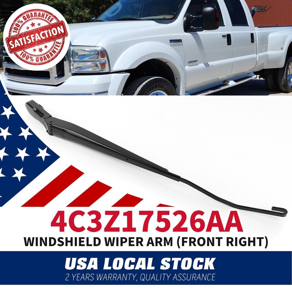 Right Side Wiper Arm 4C3Z17526AA Compatible For Ford Excursion 2000-2005