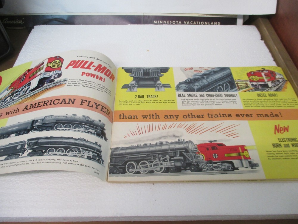American Flyer - GILBERT Catalog 1956