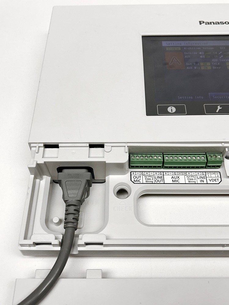Panasonic WX-CC411A Center Module – Intercom & Security Control Unit WX-CH450 x2