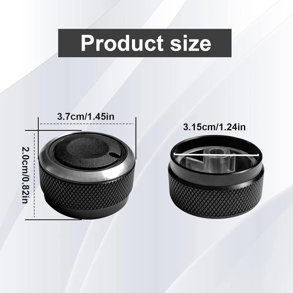 Control Knob Heater AC Fan Button Replacement