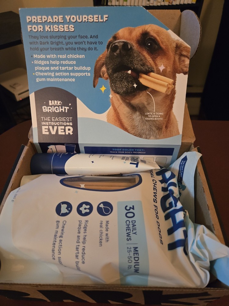 Bark Bright Dental Chews For Dogs